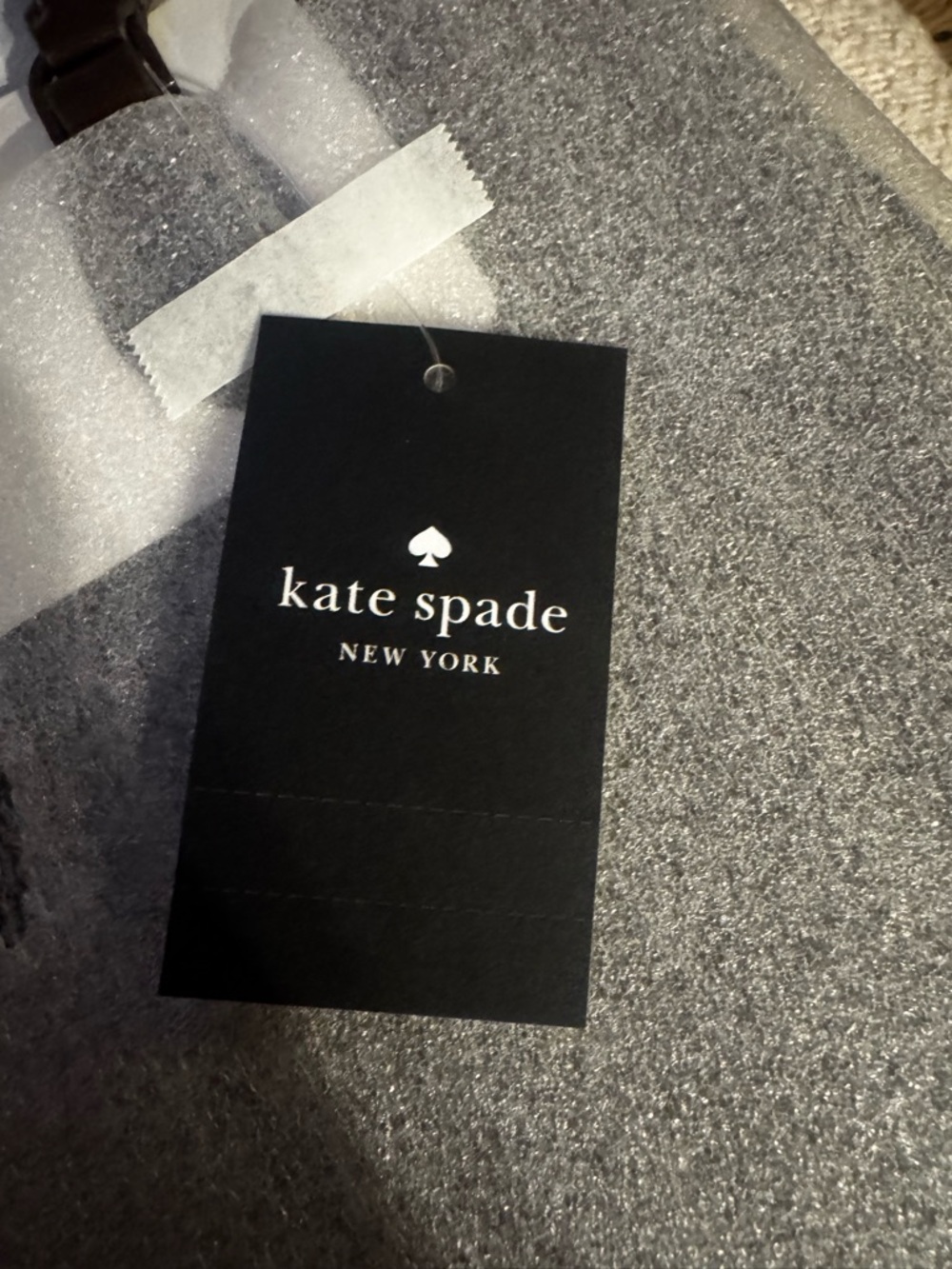 kate spade ♠️ Leather and Suede Satchel with Dual Handles - Picture 6 of 11